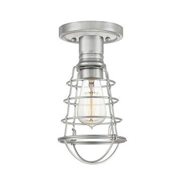 Quoizel Mixon QZ-MIXON-SF-BN Plafondlamp 1x60W/E27
