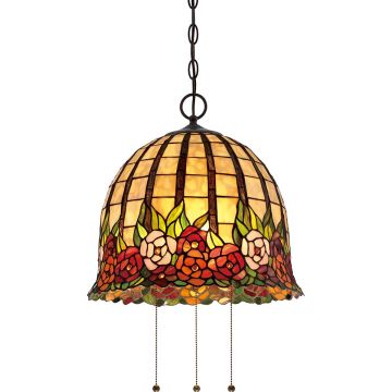 Quoizel ROSECLIFFE QZ-ROSECLIFFE-P Hanglamp 3x60W/E27