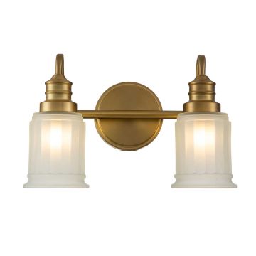 Quoizel Swell QZ-SWELL2-BB-BATH Wandlamp 2x3.5W/G9 IP44