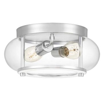 Quoizel Trilogy QZ-TRILOGY-F-S-BATH Plafonnier 2x40W/E27 IP44