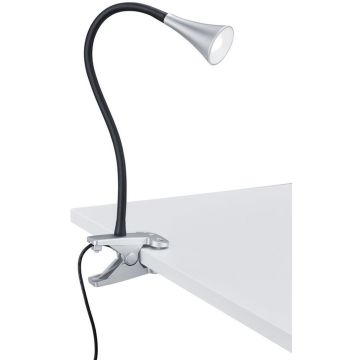 Trio VIPER R22398187 Bureaulamp met clip 1x3w/led 3000k 260lm ip20