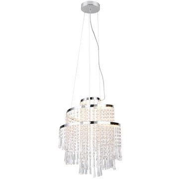 Trio POMP R37341106 Suspension lumineuse 1x30w/led 2700-6500k 4300lm ip20