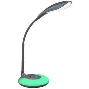 Trio KRAIT R52781242 Bureau lamp 2x5w/led 3000k+rgb 300lm ip20