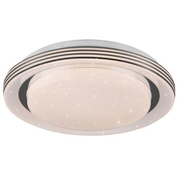 Trio ATRIA R67042800 Plafondlamp 1x10w/led 3000-6000k 1080lm ip20