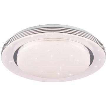 Trio ATRIA R67045800 Plafondlamp 1x23w/led 3000-6000k 3700lm ip20