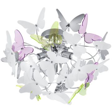 Trio BUTTERFLY R60213017 Plafondlamp 3x28w/g9 ip20