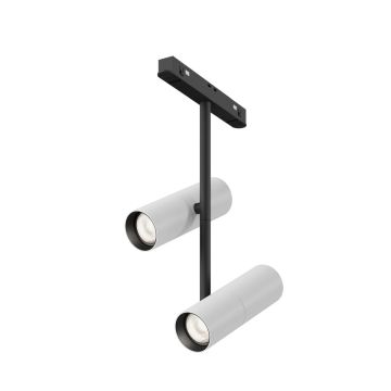 Maytoni Elti Duo TR005-4-2X12W-DS-BW Projecteur sur rail 2x24W/LED IP20