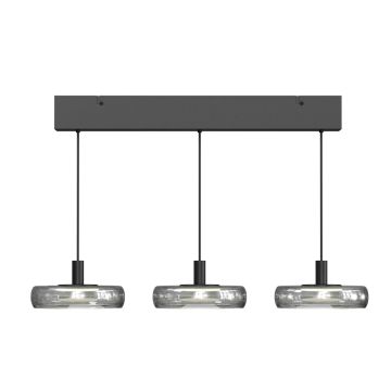 Maytoni Float MOD498PL-L25BK1 Hanglamp 3x25W/LED 3000K 1650lm IP20