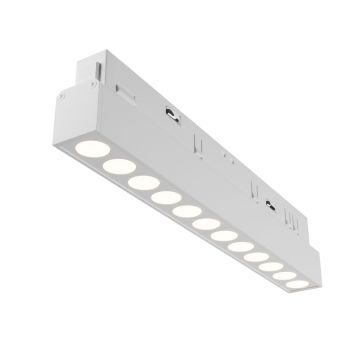 Maytoni Points TR031-4-12W3K-S-DS-W Projecteur sur rail 1x12W/LED 810lm IP20