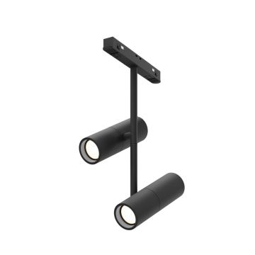 Maytoni Elti Duo TR005-4-2X12W-DS-B Projecteur sur rail 1x24W/LED 1735lm IP20