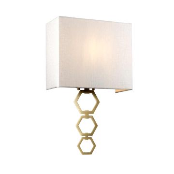 Elstead Lighting Ria RIA-MEDIUM-AB Wandlamp 1x60W/E27
