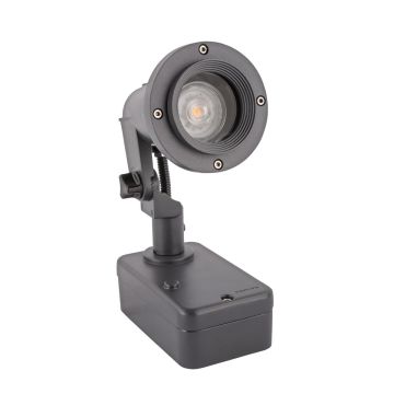 Norlys SANDE 1598GR Projecteur de jardin 1x5,5W/GU10 3000K 375LM IP65