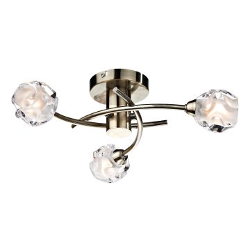 Dar Lighting SEATTLE SEA5375 Lampe de plafond 3x40W/G9 IP20