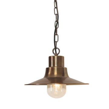 Elstead Lighting SHELDON SHELDON-CH-BR Suspension lumineuse 1x60W/E27 IP44
