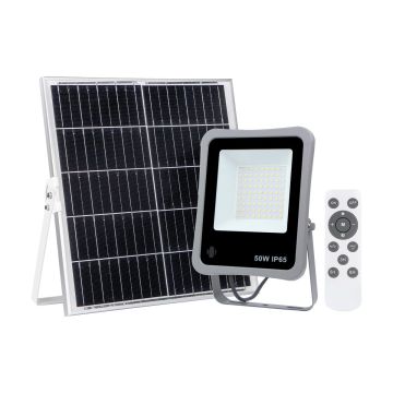 Italux Bares SLR-73142-50W Zonne-energielamp 1x50W/LED 4000K 463lm IP65