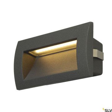 SLV DOWNUNDER 233625 Inbouwtraplamp 1x4W/LED 3000K 85LM IP55