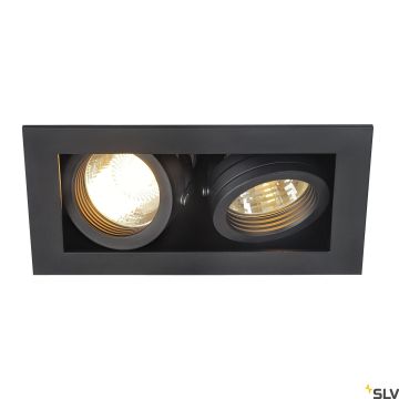 SLV KADUX 115520 Spot encastré 2x50W/GU10 IP20