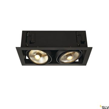 SLV KADUX 115550 Spot encastré 2x75W/GU10/ES111 IP20