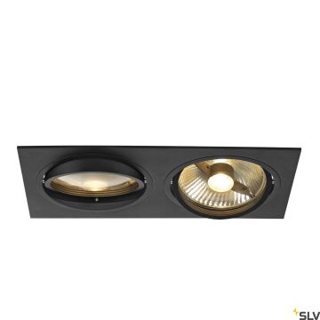 SLV NEW TRIA 113840 Spot encastré 2x75W/GU10/ES111 IP20