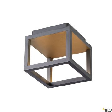 SLV QUADRULO 1005202 Plafondlamp 1x7.5W/LED 3000K 230LM IP55
