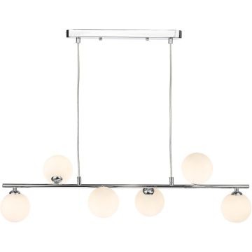 Dar Lighting Spiral SPI6450-02 Suspension lumineuse 6x40w/g9 ip20