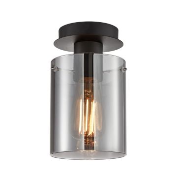Italux Sardo SPL-5581-1SC-BK-SG Plafondlamp 1x40W/E27 IP20