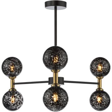 Dar Lighting Takara TAK0654-21 Plafondlamp 6x20w/g9 ip20