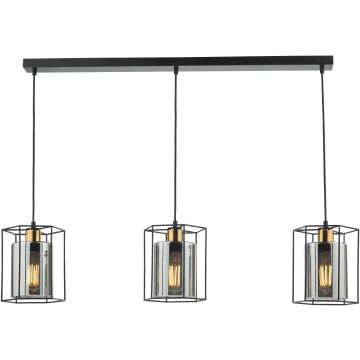 Dar Lighting Tatum TAT0322 Hanglamp 3x60w/e27 ip20