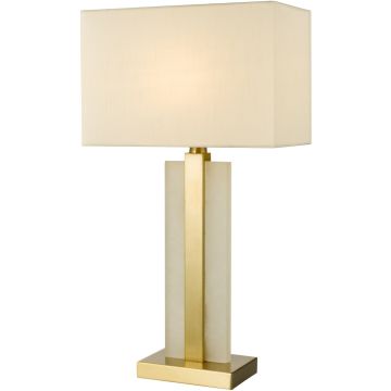 Dar Lighting Tokori TOK4234 Lampe de table 1x60w/E27