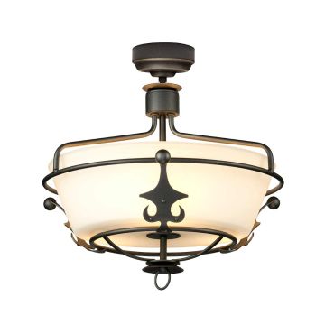 Elstead Lighting WINDSOR WINDSOR-SF-GR Plafondlamp 3x60W/E27