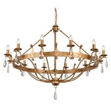Elstead Lighting WINDSOR WINDSOR12-GOLD Lustre 12x60W/E14