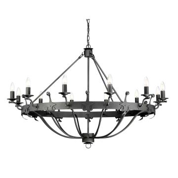 Elstead Lighting WINDSOR WINDSOR12-GR Lustre 12x60W/E14