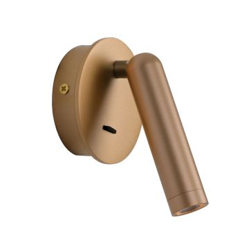Italux Carda WL-64834-1-GD Wandlamp 1x2.5W/LED 3000K 164lm IP20