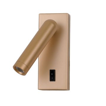 Italux Nova WL-46376-1-GD Applique murale 1x2.5W/LED 3000K 153lm IP20