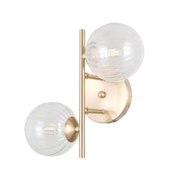 Italux Toledo WL-40717-2-HBR Wandlamp 2x5W/G9 IP20