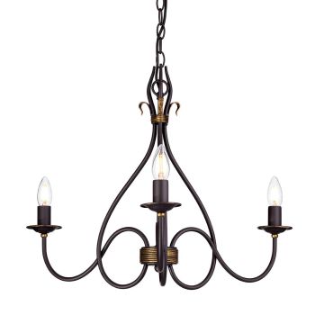 Elstead Lighting WINDEMERE WM3 Kroonluchter 3x60W/E14
