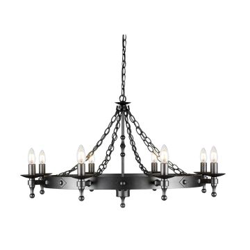 Elstead Lighting WARWICK WR8-GRAPHITE Kroonluchter 8x60W/E14