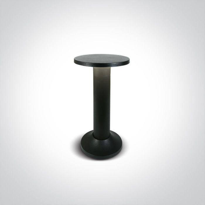 One LIght-Mushroom Bollards-67490/B/W-ONE67490/B/W
