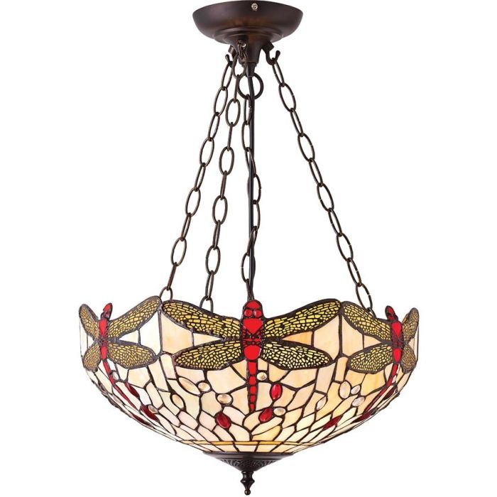 Endon-Dragonfly beige-70759-END70759