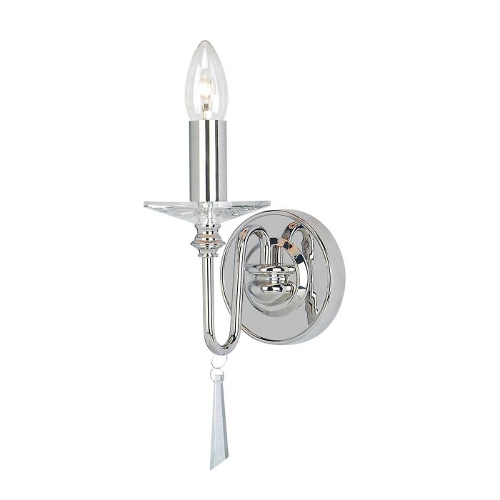 Elstead Lighting-FINSBURY PARK-FP1-POL-NICKEL-ELSFP1-POL-NICKEL