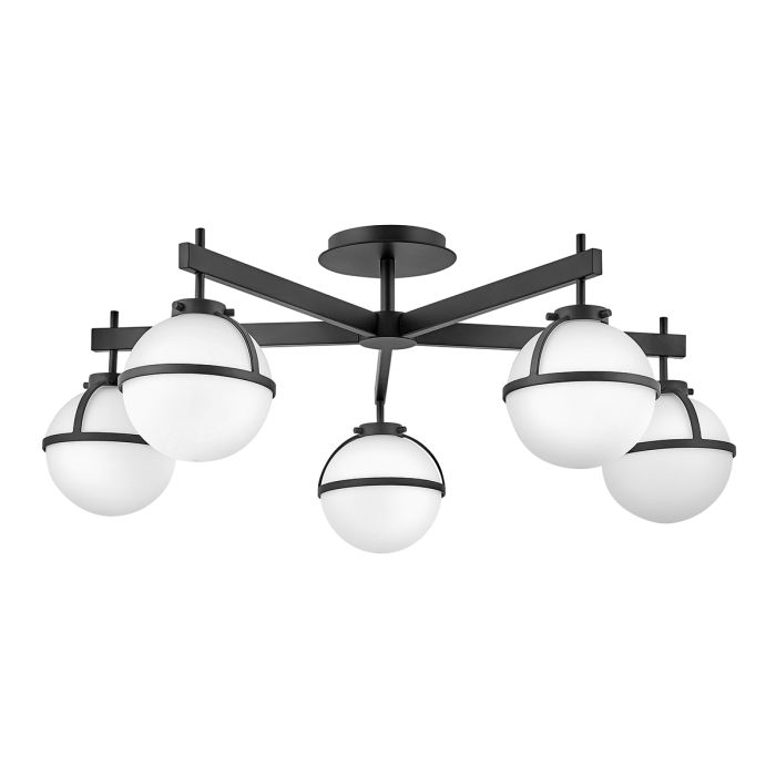 Hinkley Lighting-Hollis-HK-HOLLIS-5-O-BK-ELSHK-HOLLIS-5-O-BK