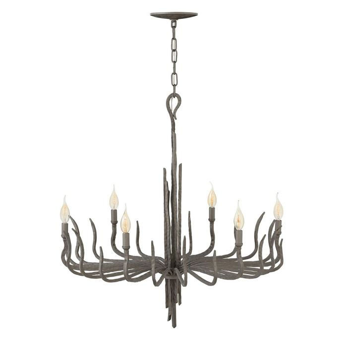 Hinkley Lighting-SPYRE-HK-SPYRE6C-MMB-ELSHK-SPYRE6C-MMB
