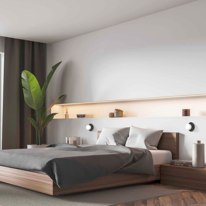 Light Prestige-Roma-LP-1345/1W BK-PRGLP-1345/1W BK