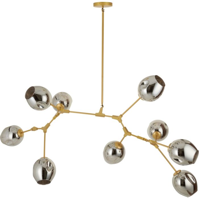 Step Into Design-MODERN ORCHID-ST-1232-9 gold smoky-STPST-1232-9gd smoky