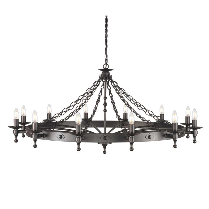 Elstead Lighting-WARWICK-WR12-GRAPHITE-ELSWR12-GRAPHITE